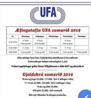 fingar og gjaldskr sumari 2019